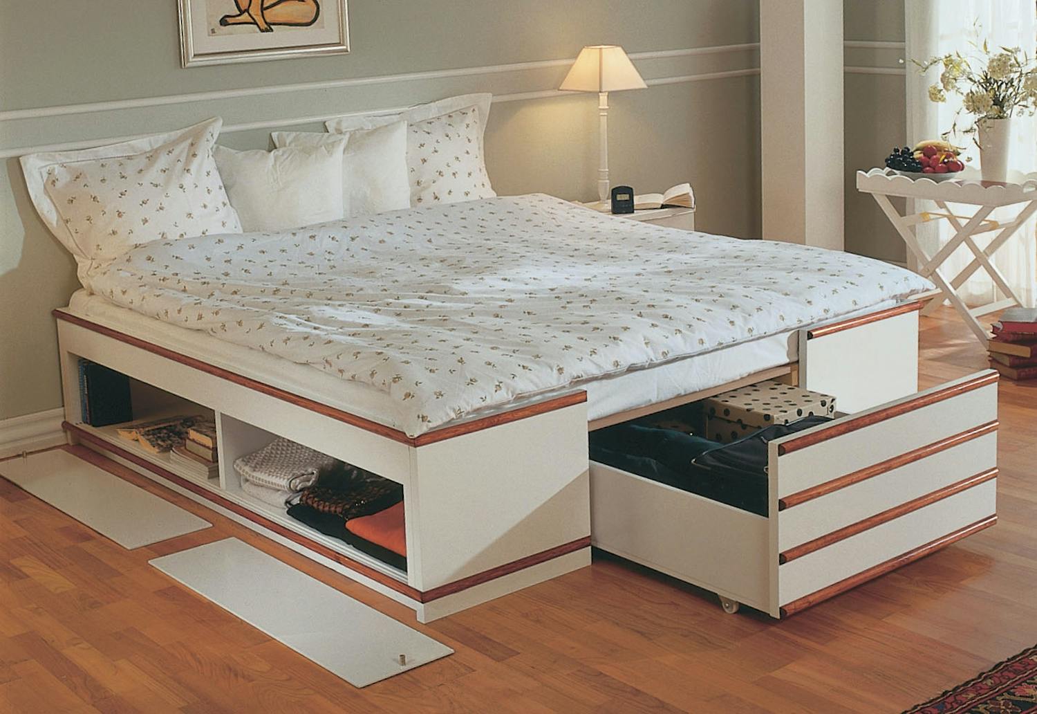 Byg din egen seng med opbevaring Opbevaring i seng